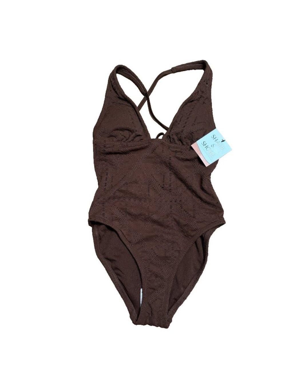 Shade And Shore One Piece Swimsuit Women's Size XS 0-2, High Leg